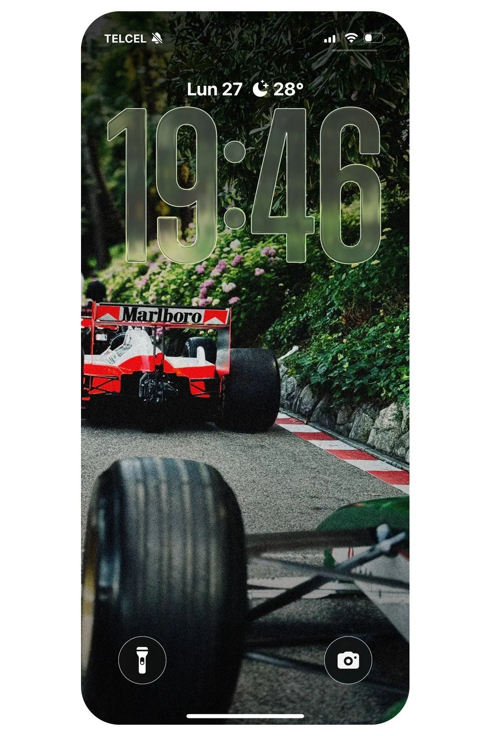 McLaren MP4/4 histórico, wallpaper para celular