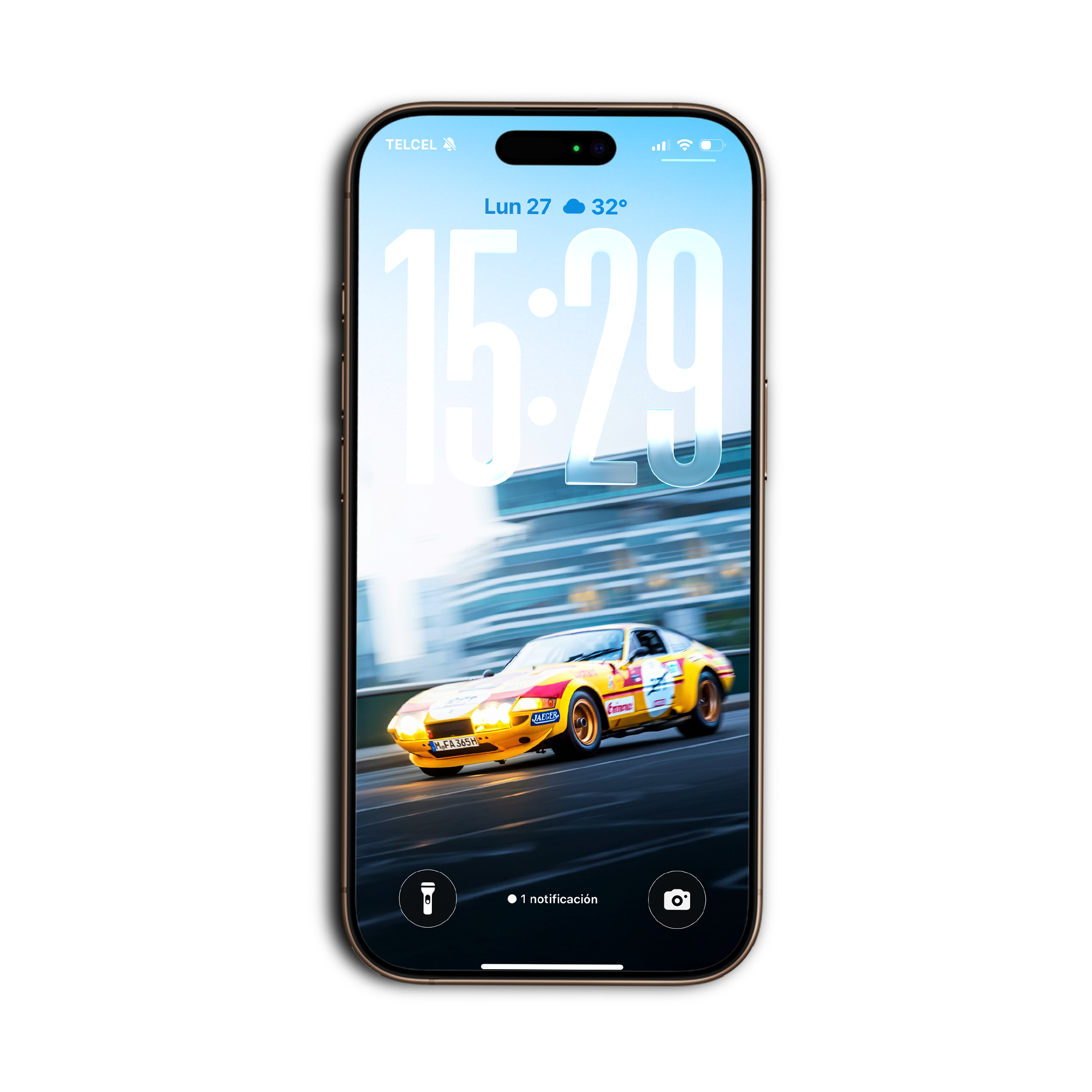 Ferrari 365 GTB/4 Daytona Competizione Thomson, vista superior, wallpaper para celular