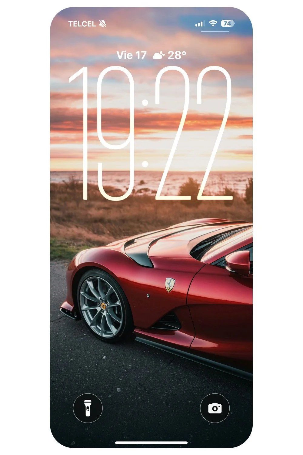 Ferrari 812 Competizione, wallpaper para celular
