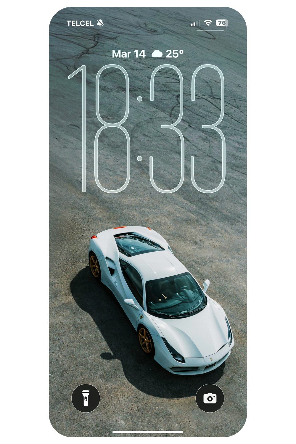 Ferrari 488 GTB, wallpaper para celular