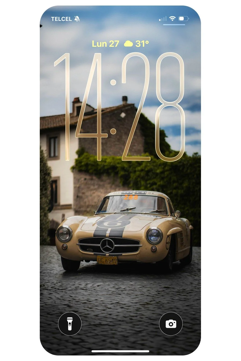 Mercedes-Benz 300SL Gullwing, wallpaper para celular