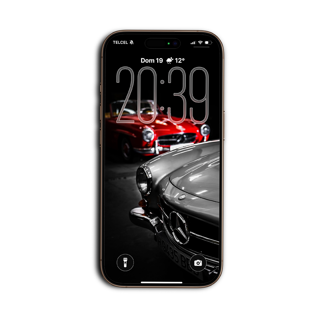 Mercedes Benz 300SL, studio, wallpaper para celular
