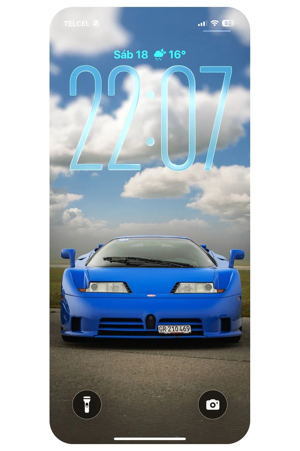 Bugatti EB110, wallpaper para celular