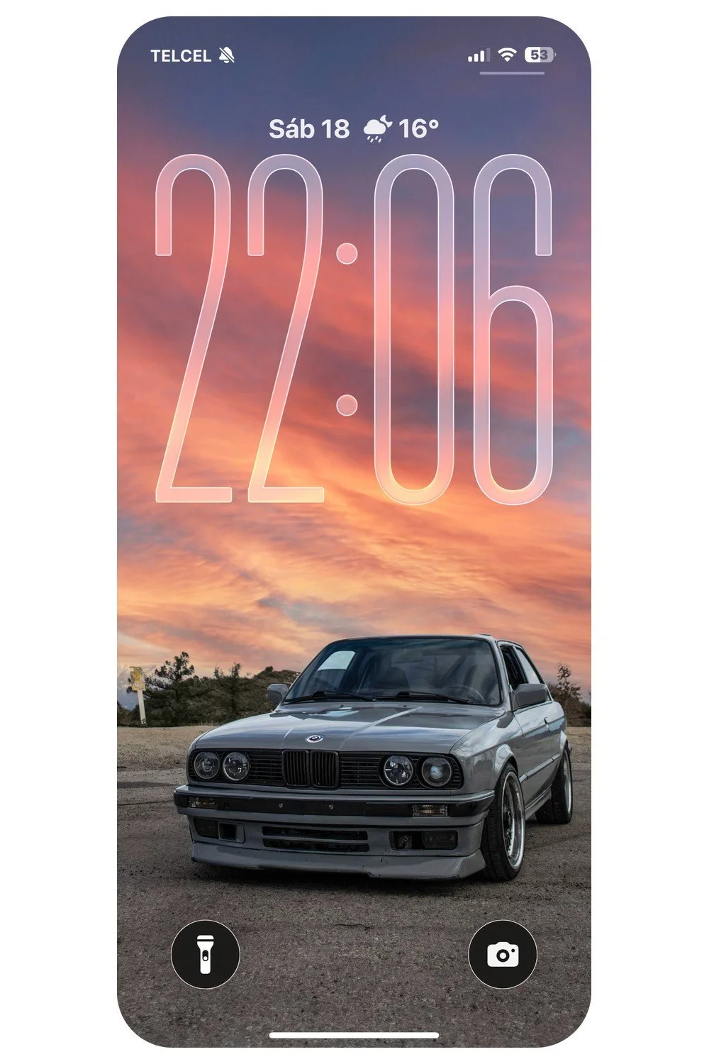 BMW E30, wallpaper para celular