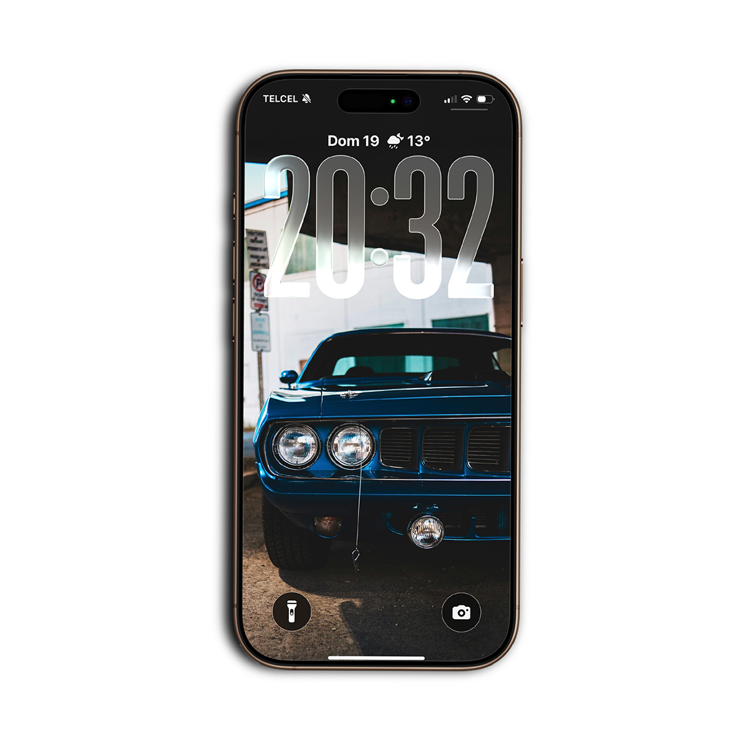 1971 Plymouth Hemi Cuda, detalle faro delantero, wallpaper para celular
