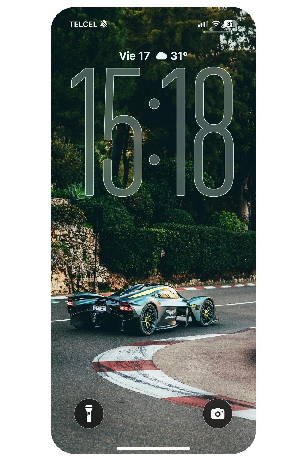 Aston Martin Valkyrie, wallpaper para celular