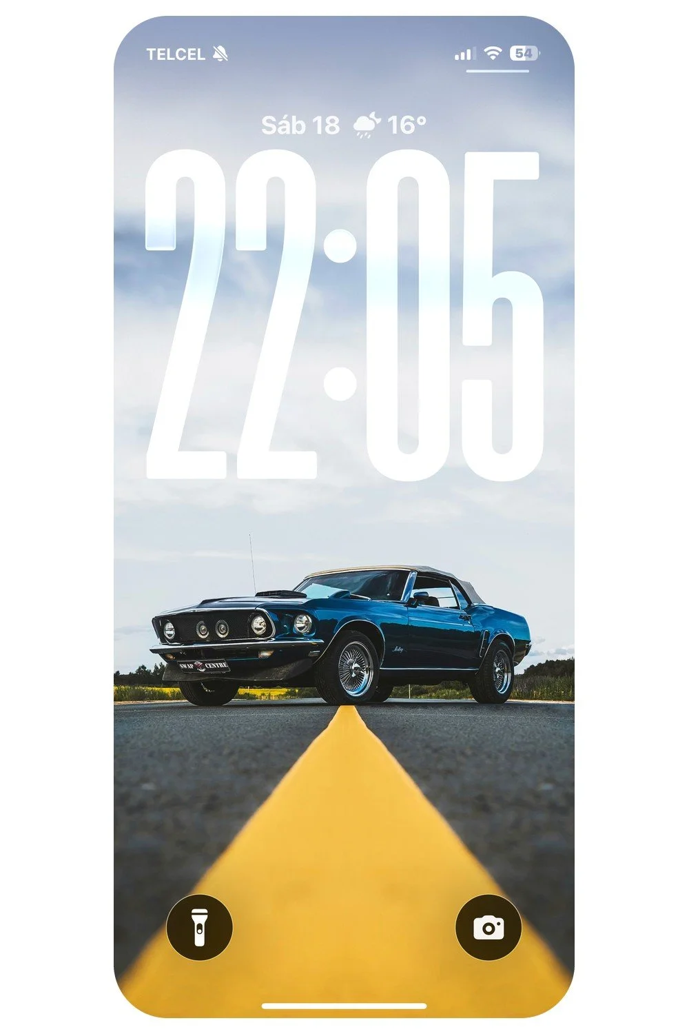 1969 Ford Mustang Convertible, wallpaper para celular