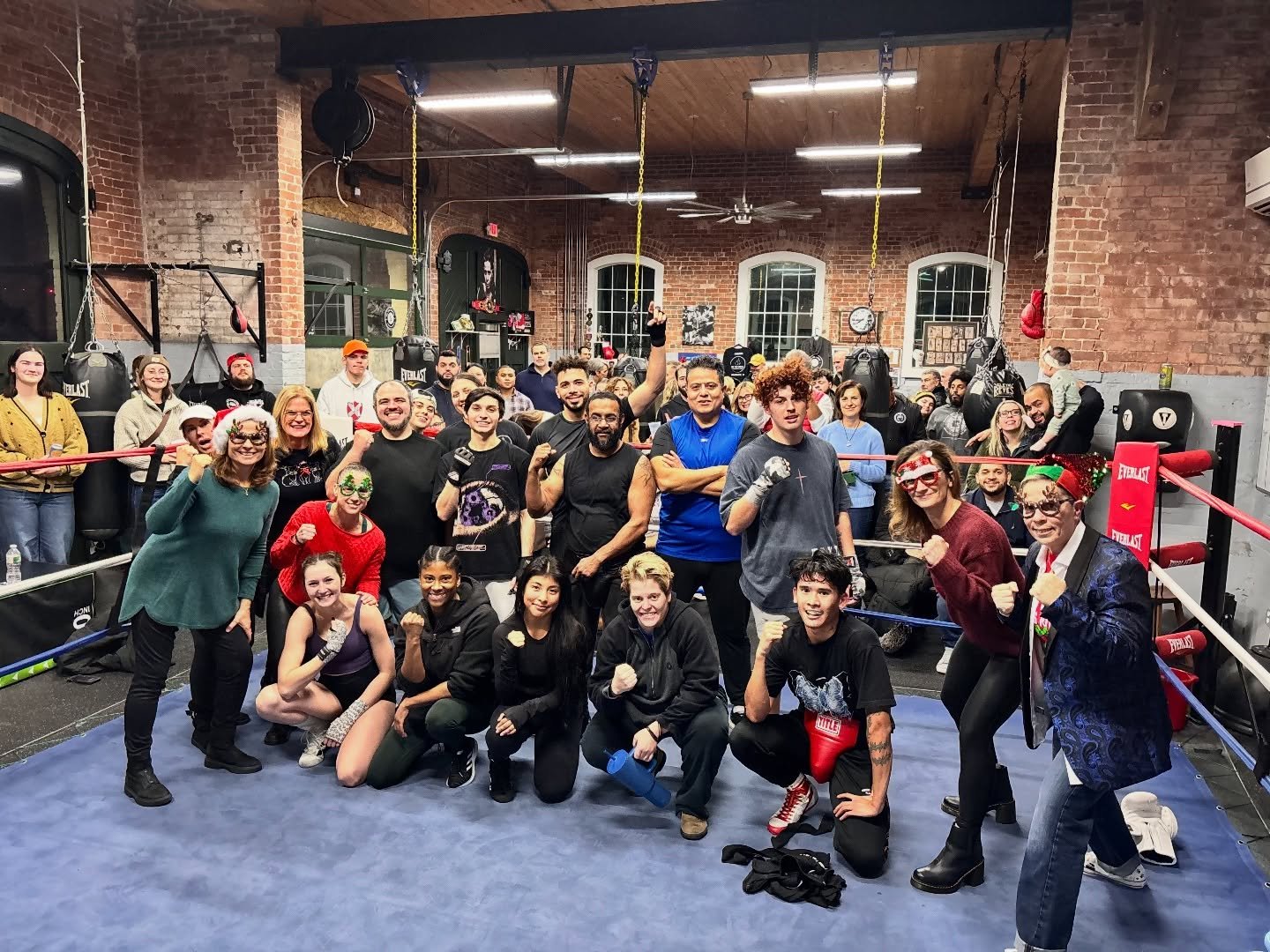 To our members who bring the energy, the dedication, and the fight to every workout&mdash;On The Ropes is what it is because of you. Thank you for coming out to celebrate the holidays with us last night. We&rsquo;re so grateful for this community. Ha