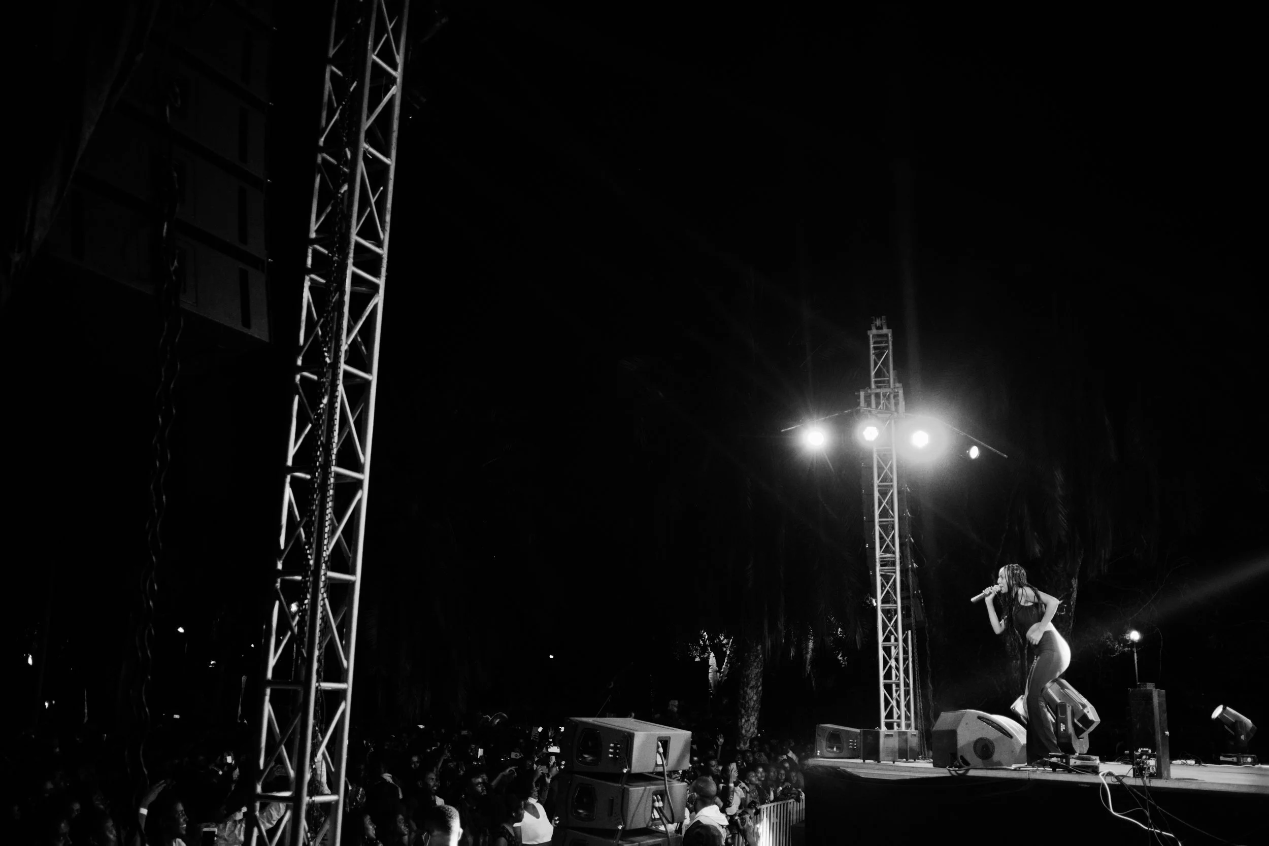 Hewan Gebrewold performs at Ghion Hotel