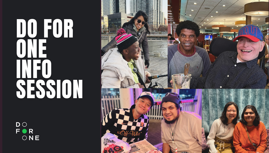 Do For One Info Session: Building Relationships Across Barriers