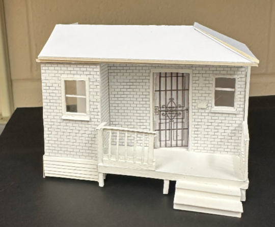 1/4" scale house project