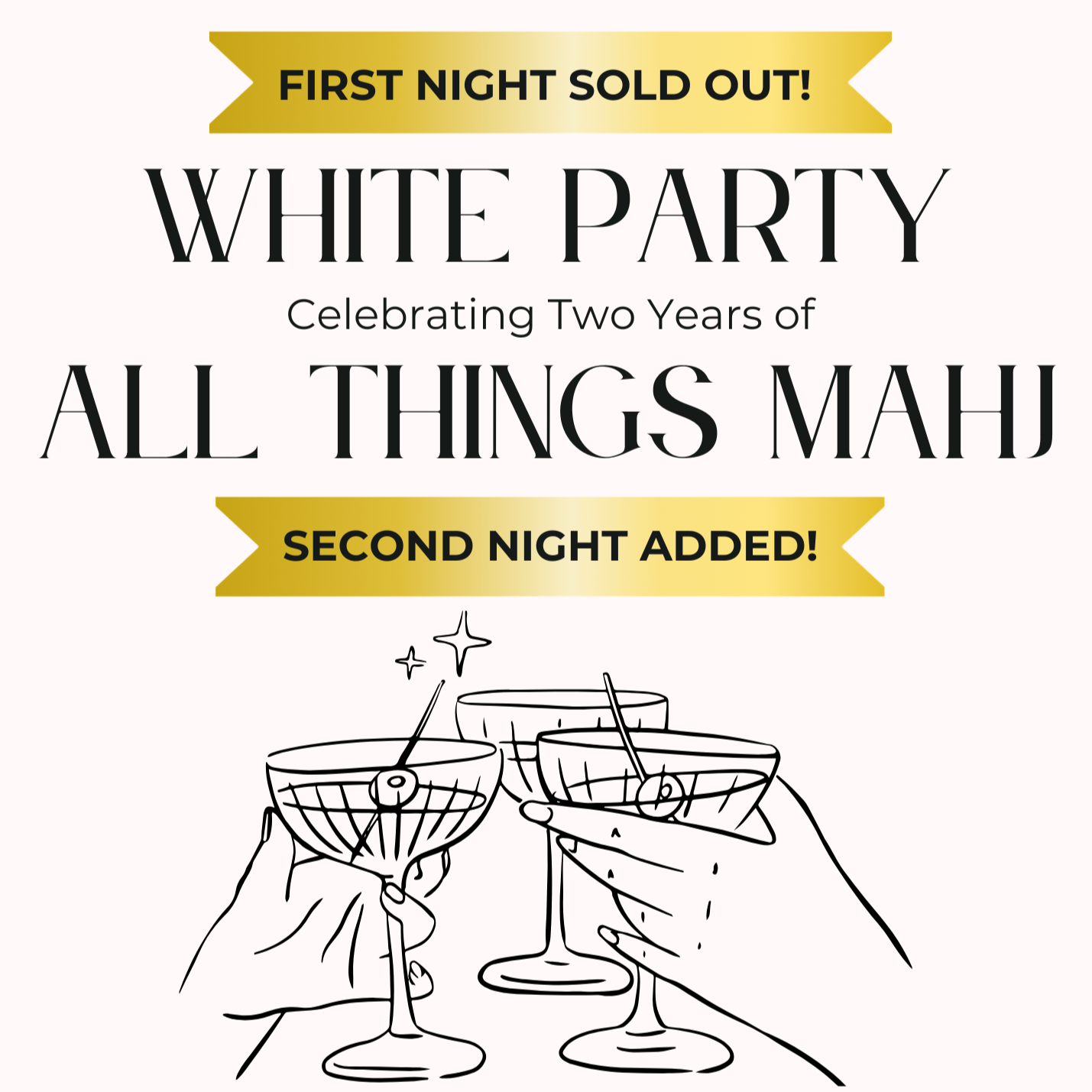AUG 4- All Things Mahj's  2nd Birthday Party at Bespoke