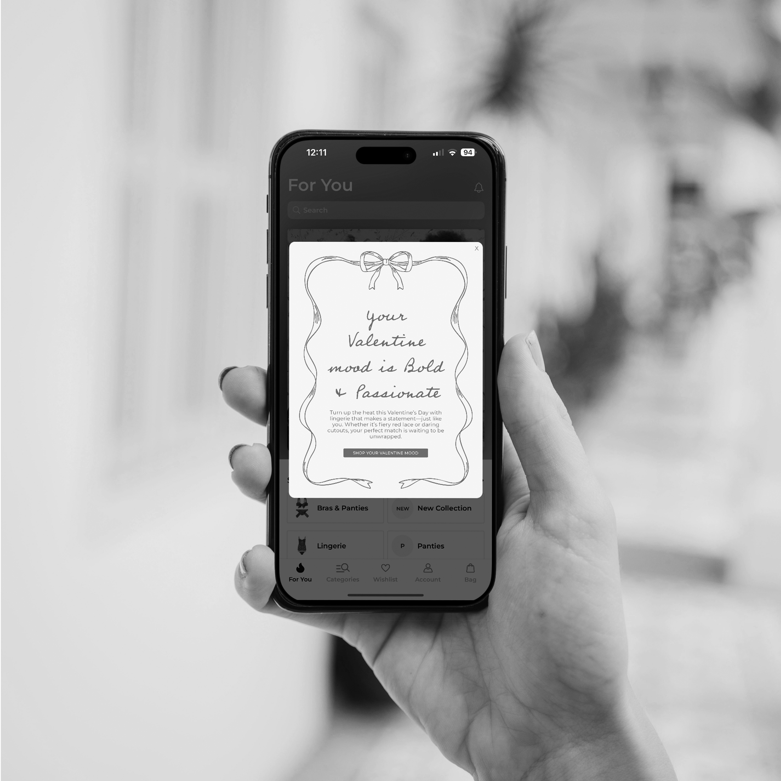 Adore Me - Gamified Valentines Day Email