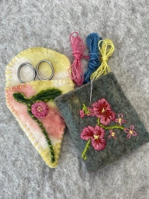 Fiber Flurry Workshop - Scissors or Needle Case