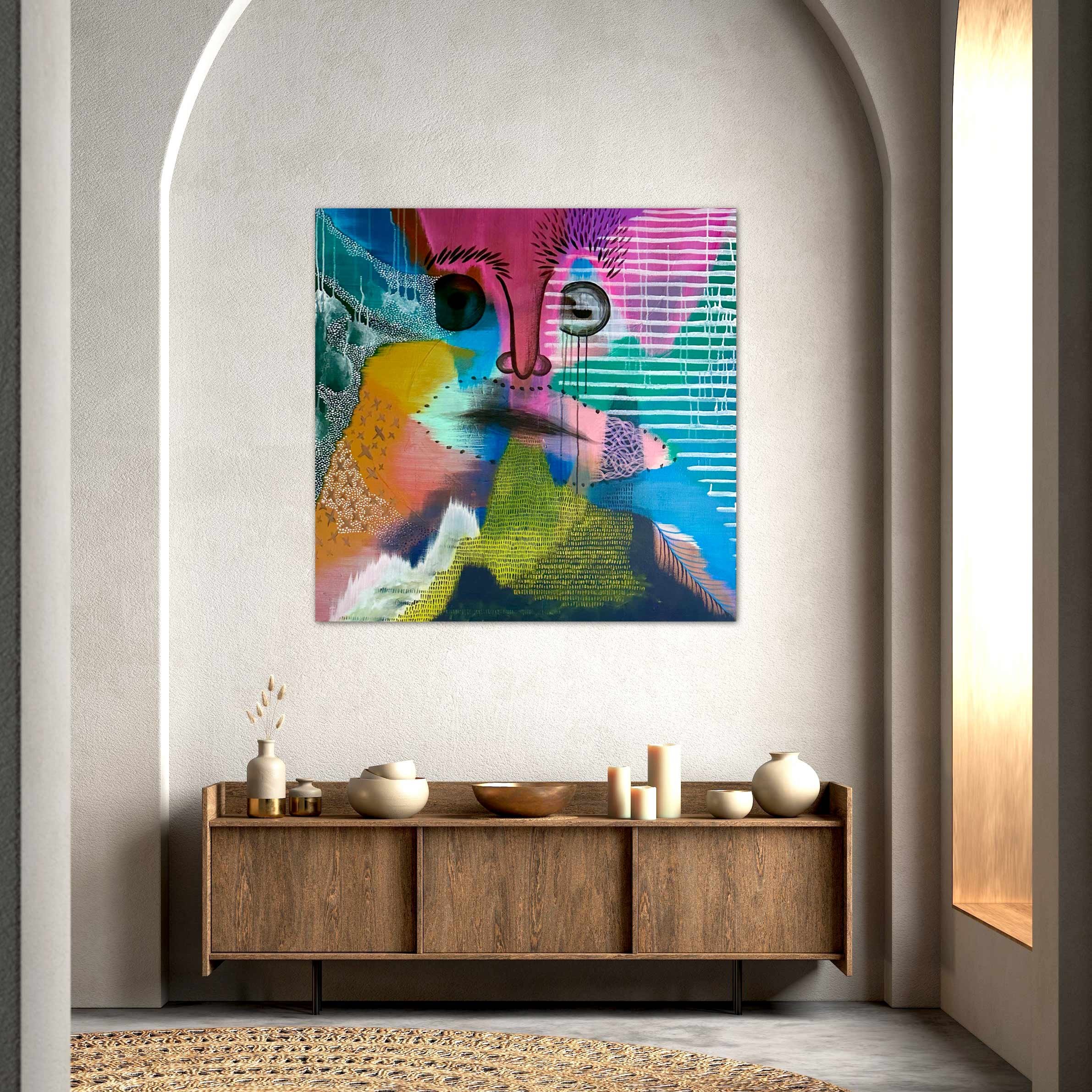 Original Sunshine Coast Artist Painter - Australian Acrylic Gallery - Caloundra Fine Cool Art For Sale