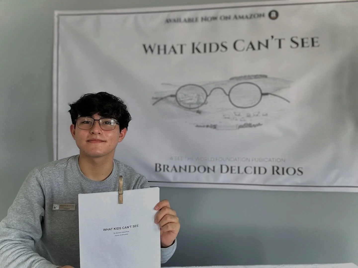 After months of developing, writing, and revision, I am pleased to announce the publication of my book What Kids Can&rsquo;t See.

What began as a personal story became something larger than I ever imagined. Growing up with a vision condition shaped 