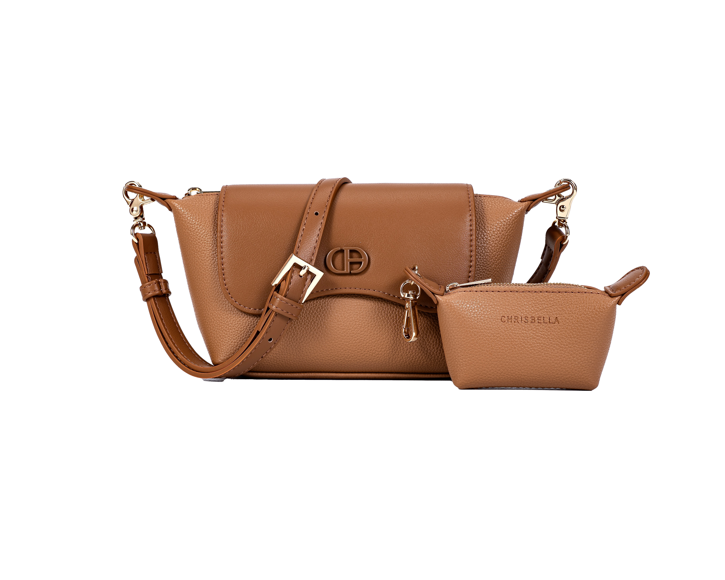 Sleek Accent Curved Flap Khaki Bundle View.png