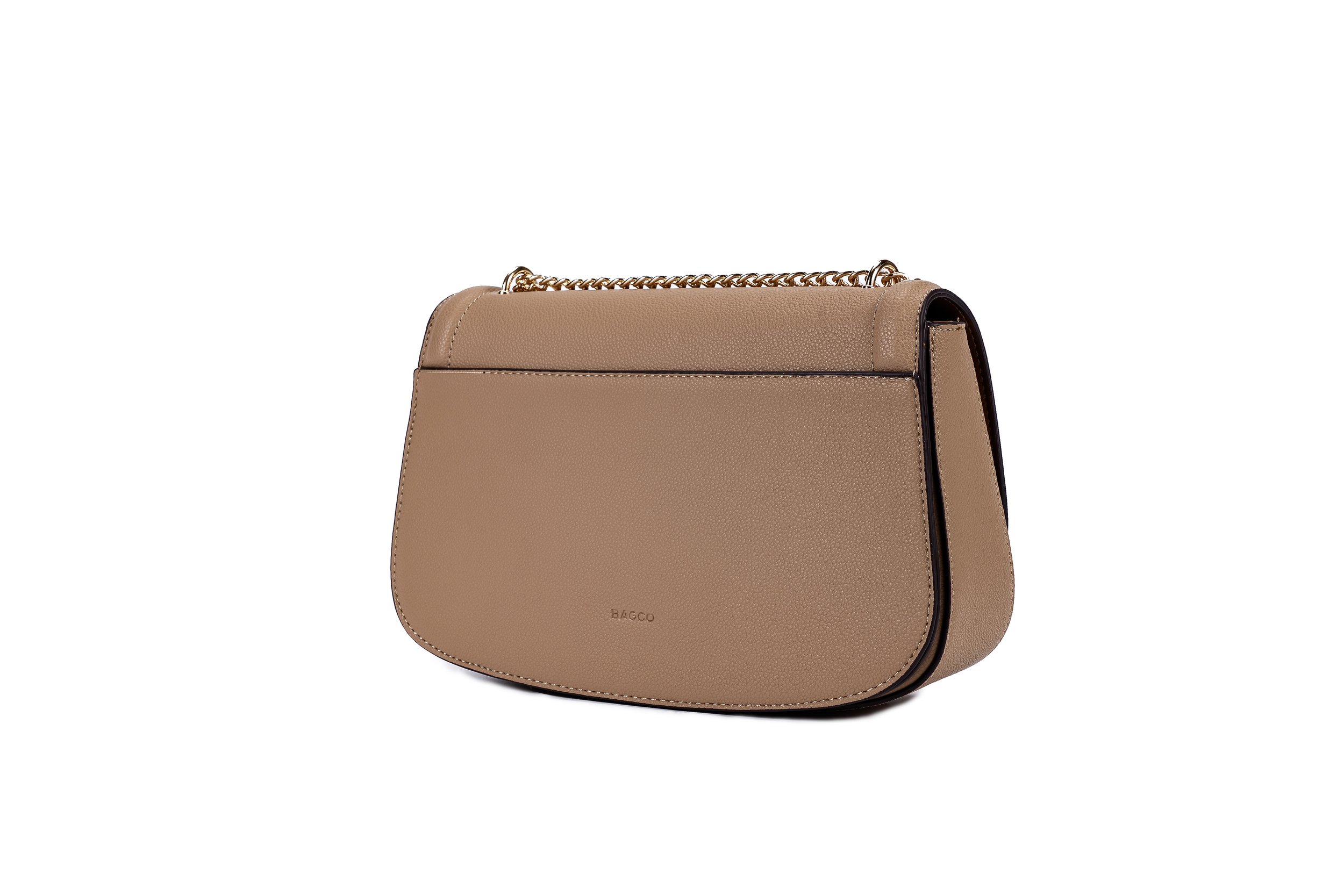 Classic Chain Sleek Turn-Lock Brown Back View.jpeg