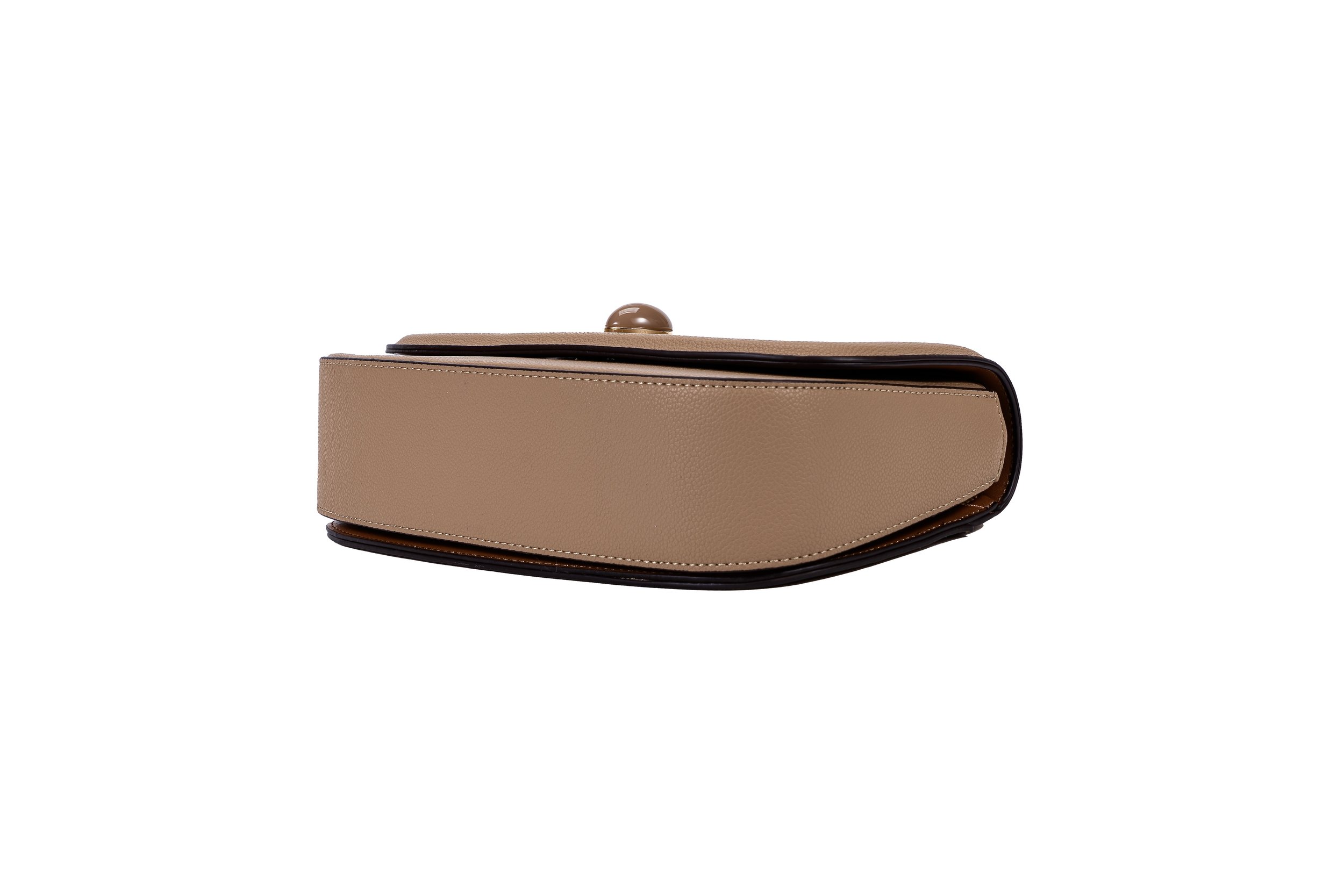 Classic Chain Sleek Turn-Lock Brown Bottom View.jpeg