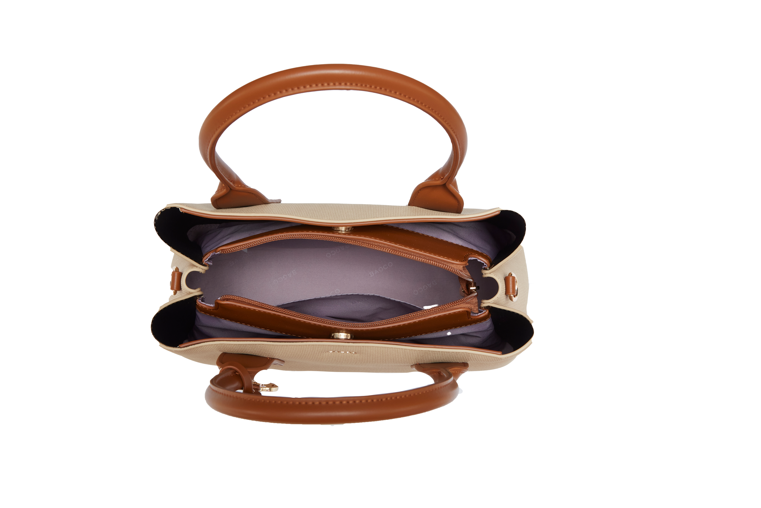 Modern Elegance Top Handle Cream Interior View.png