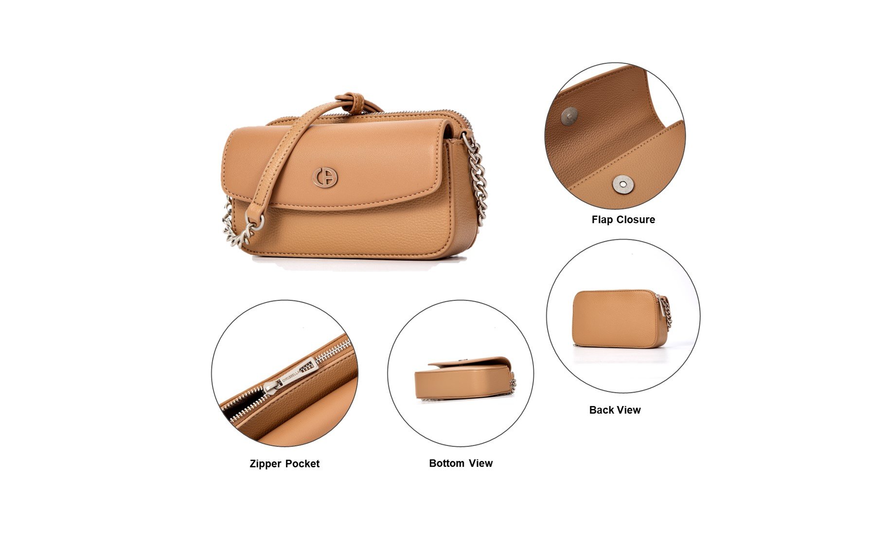 Compact Chain Accent Medium Flap Collage.jpg