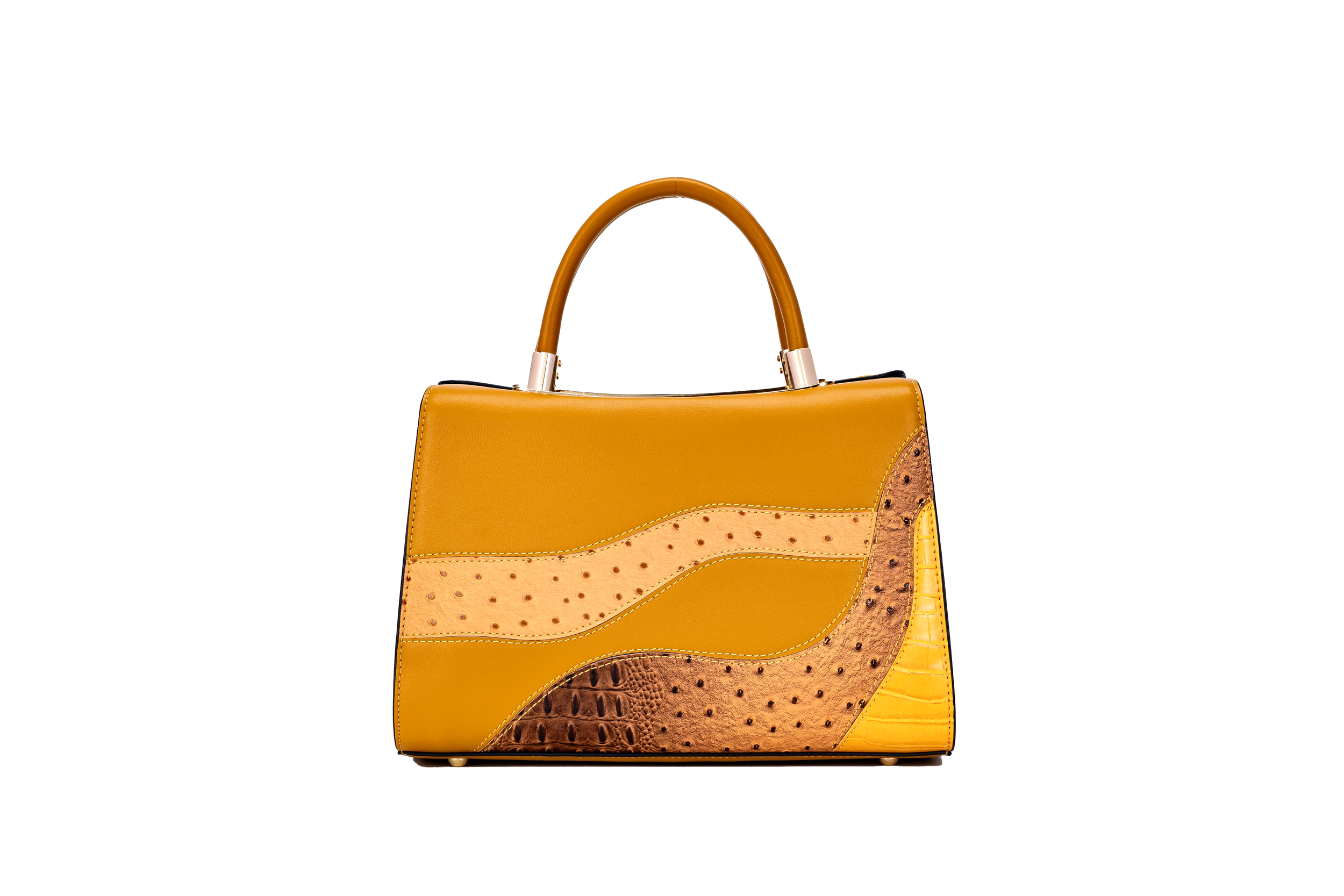 Textured Patchwork Yellow Front View 2.png