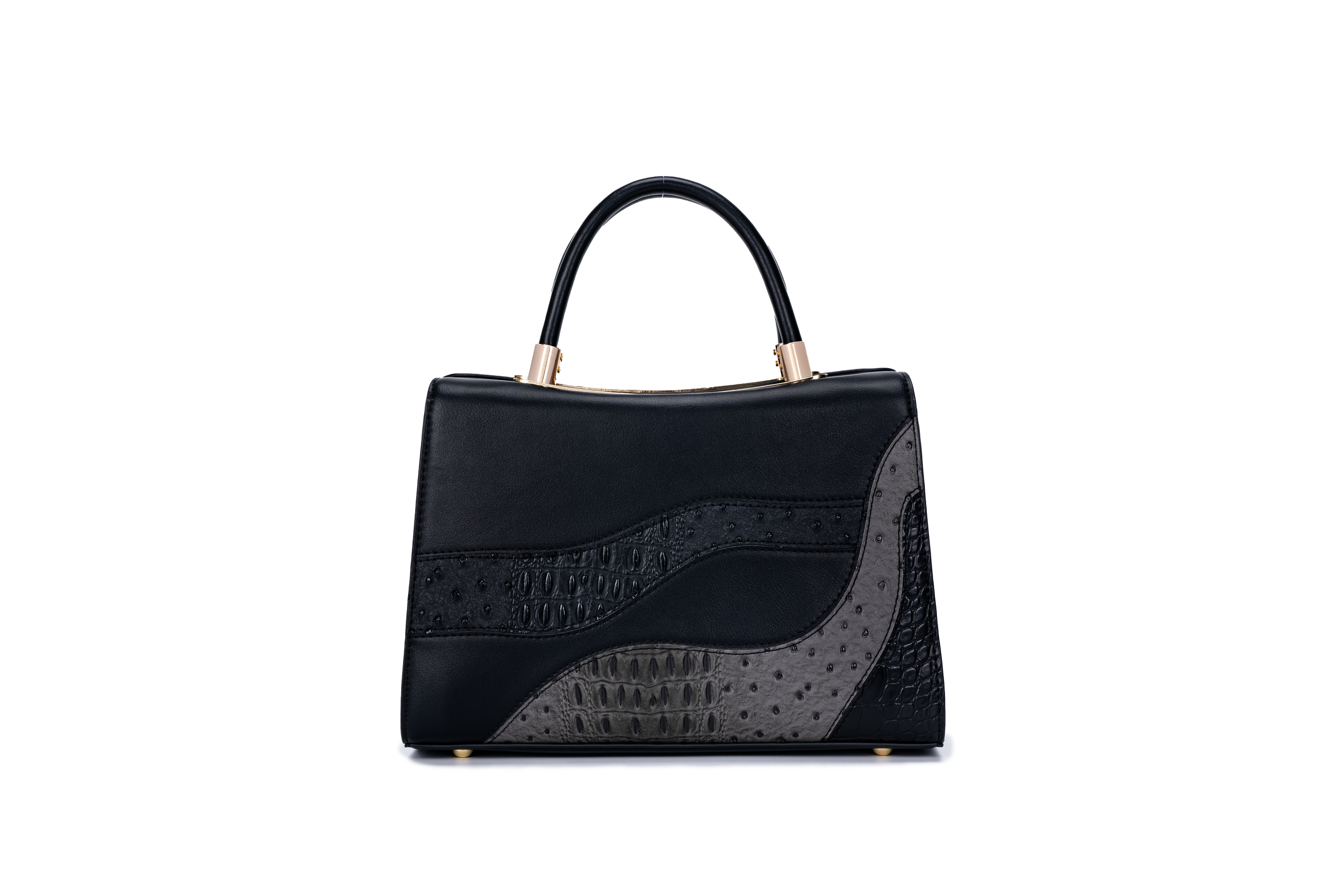 Textured Patchwork Black Front Side.png