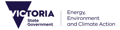 Victoria State Government logo with slogan 'Energy, Environment and Climate Action'