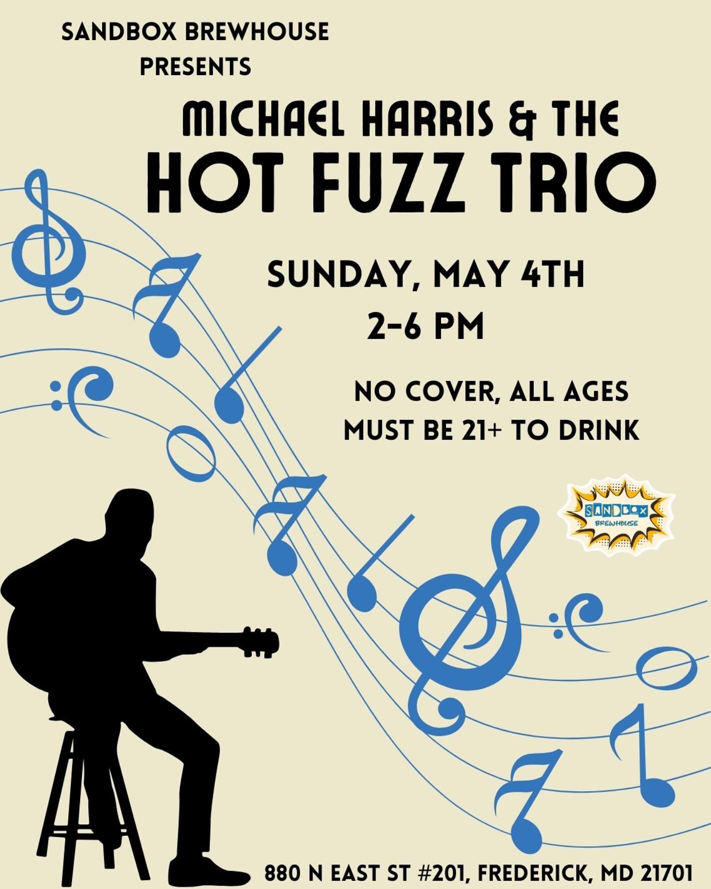 Sunday, beer, and jazz?? Yes please! (Especially on May 4th!)
Join us this coming Sunday, 5/4, for a relaxing musical afternoon presented by @hotclubofbaltimore Michael Harris and the Hot Fuzz Trio! With Kai Knorr on bass and Chuck Karner on drums,