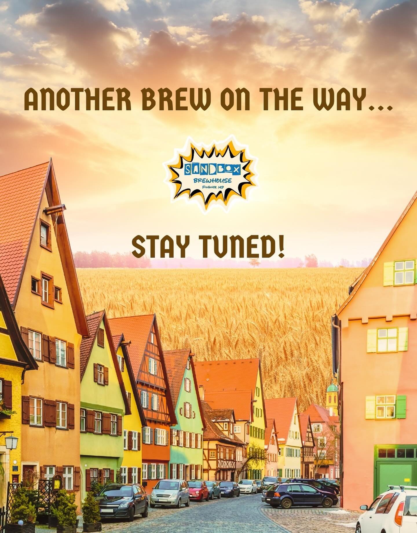 You’re the first to hear!
More details fermenting…
Stay tuned!
#sandboxbrewhouse #microbrewery #frederickmd #beerrelease #marylandbeer