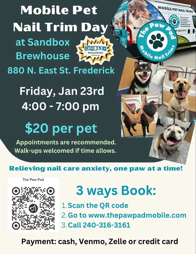 Paw Pad Mobile Pop Up