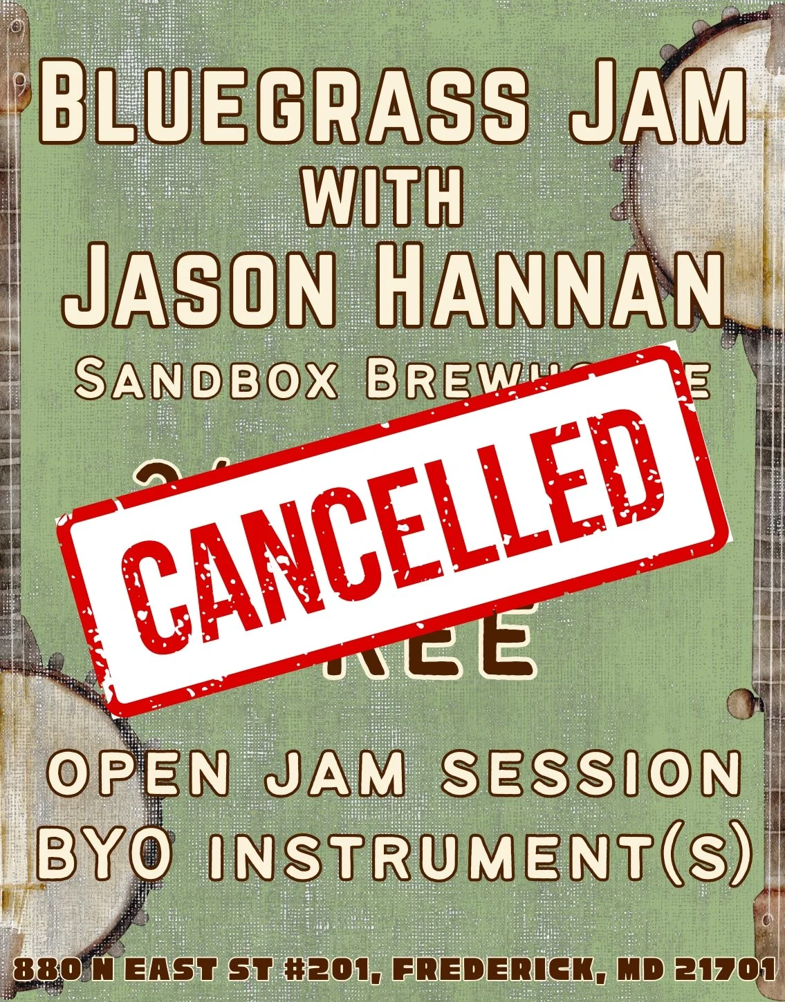 Bluegrass Jam with Jason Hannan