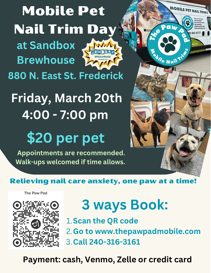 Paw Pad Mobile Pop Up