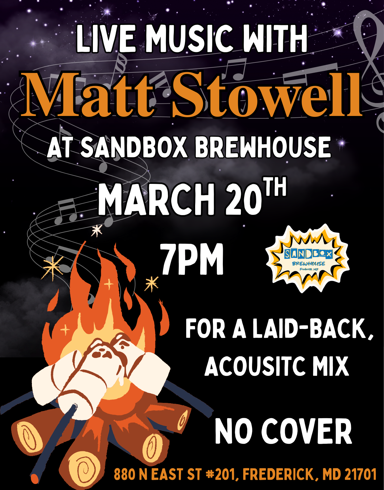 LIVE MUSIC with Matt Stowell