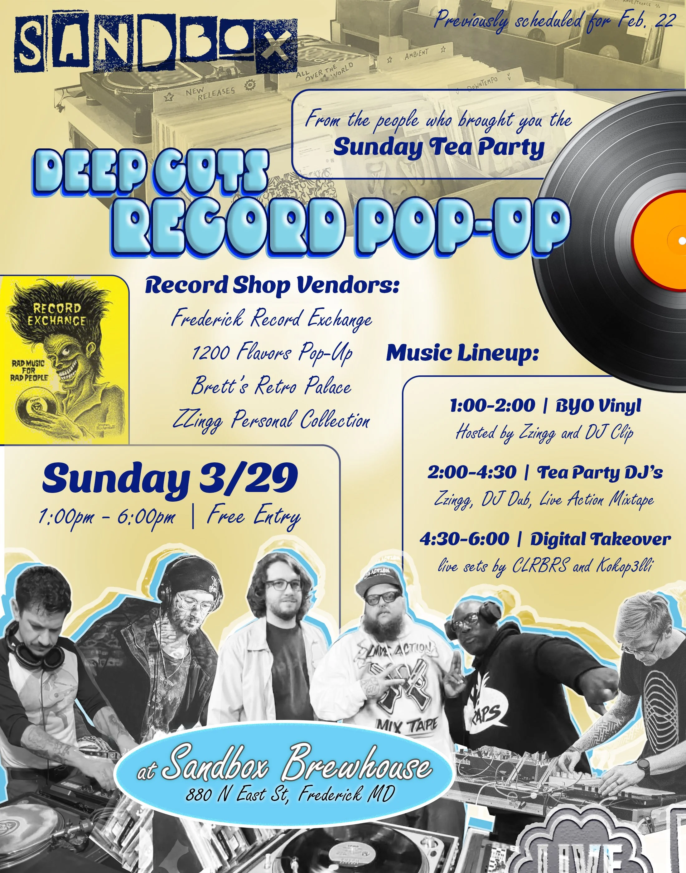 Record Pop Up