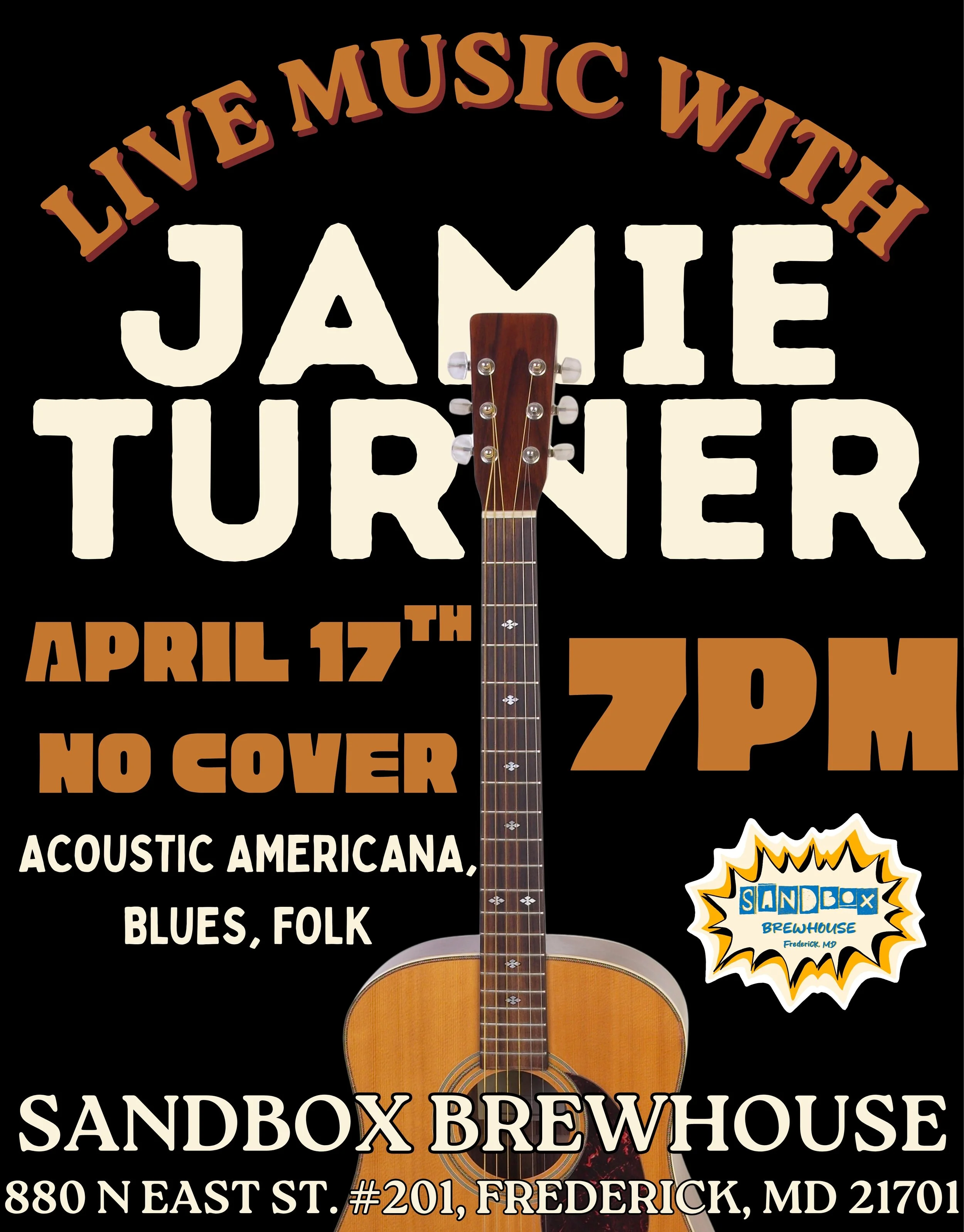 Live Music with Jamie Turner