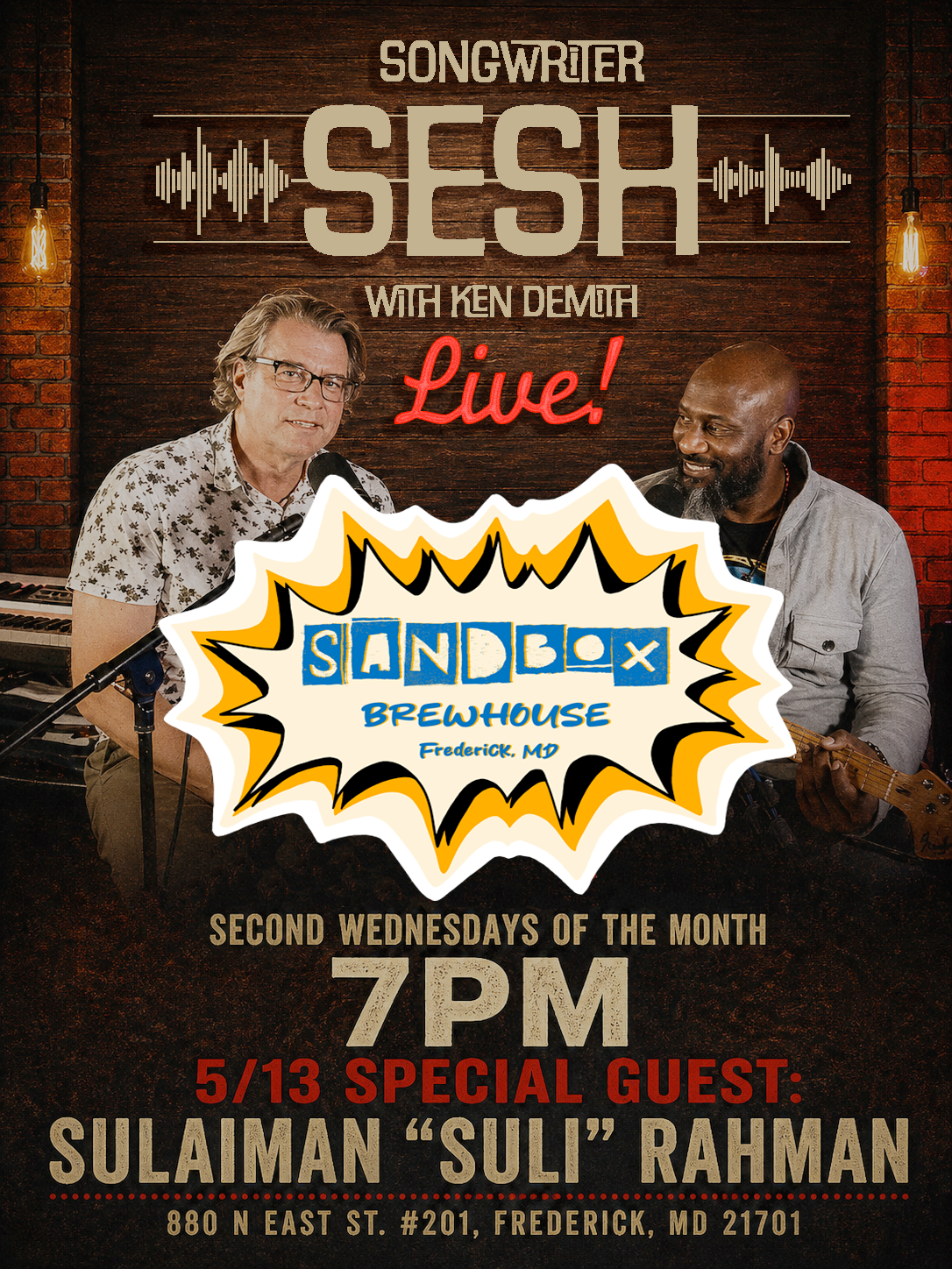 Songwriter's Sesh LIVE!