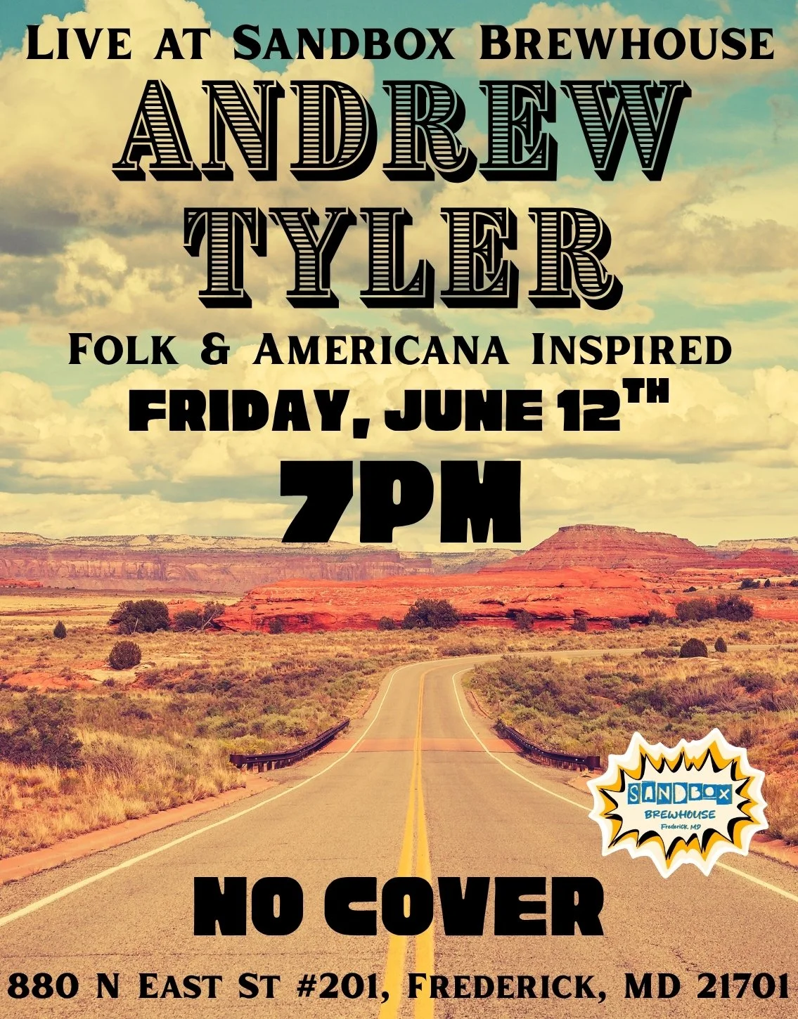 LIVE MUSIC with Andrew Tyler