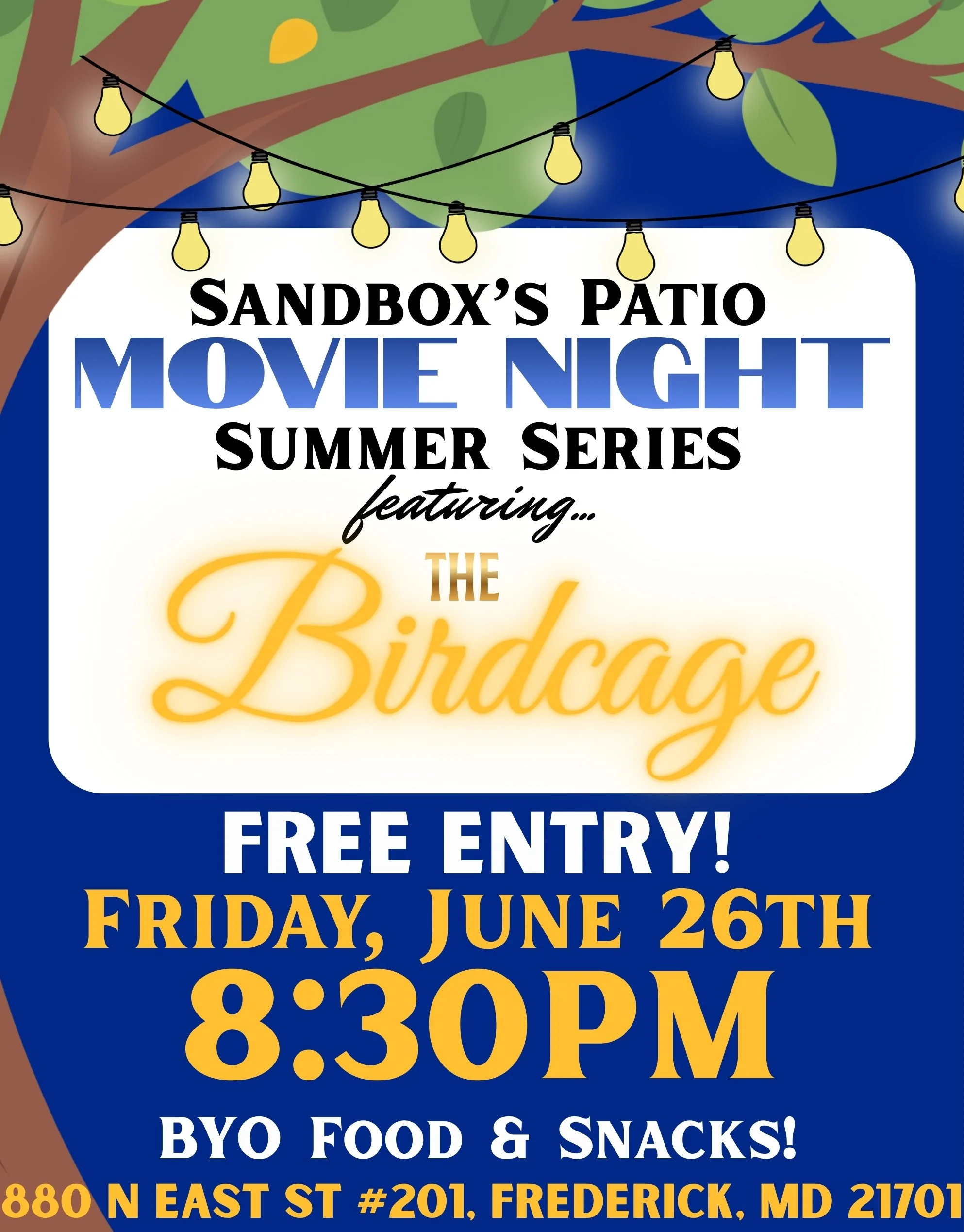 Movie Night: The Birdcage