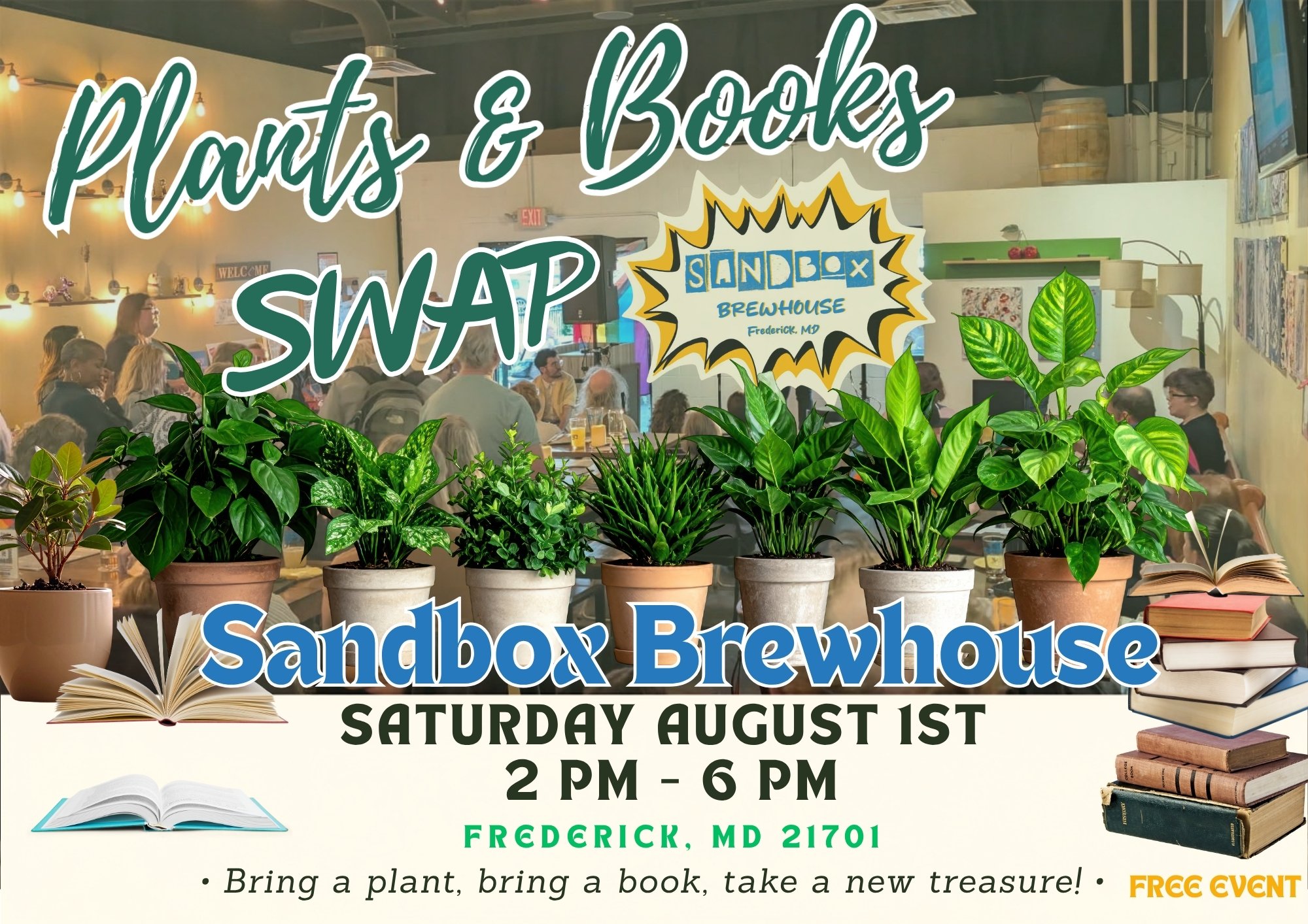 Plants &amp; Books Swap!