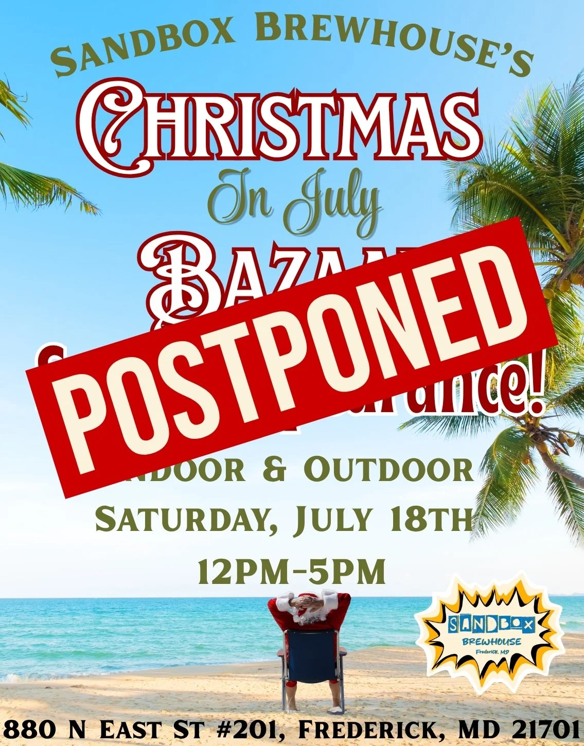 Christmas in July Bazaar