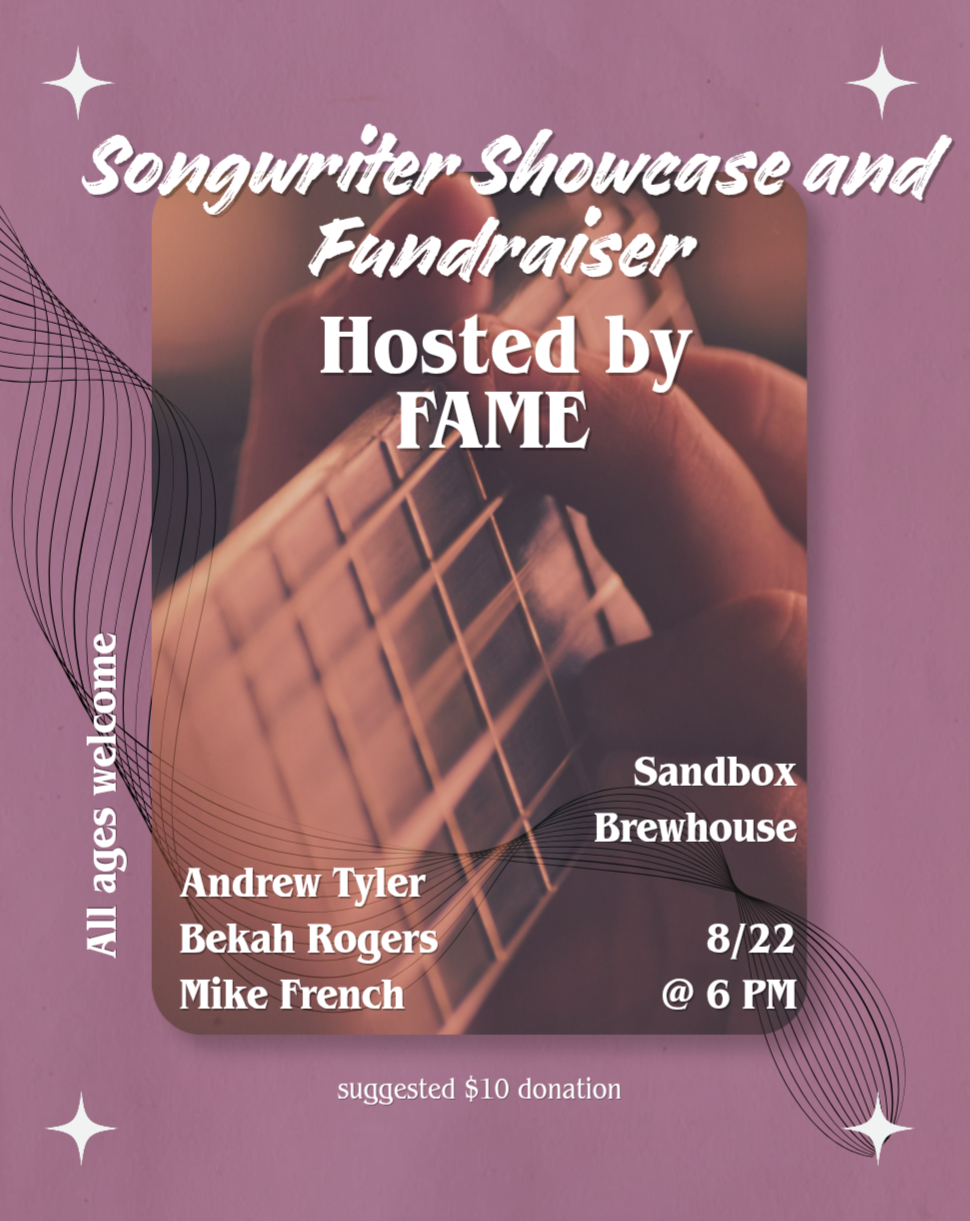 Songwriter Showcase &amp; Fundraiser