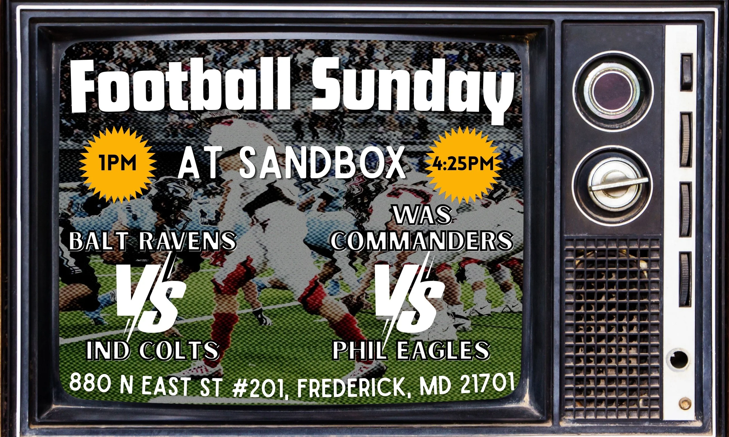 Football Sunday!