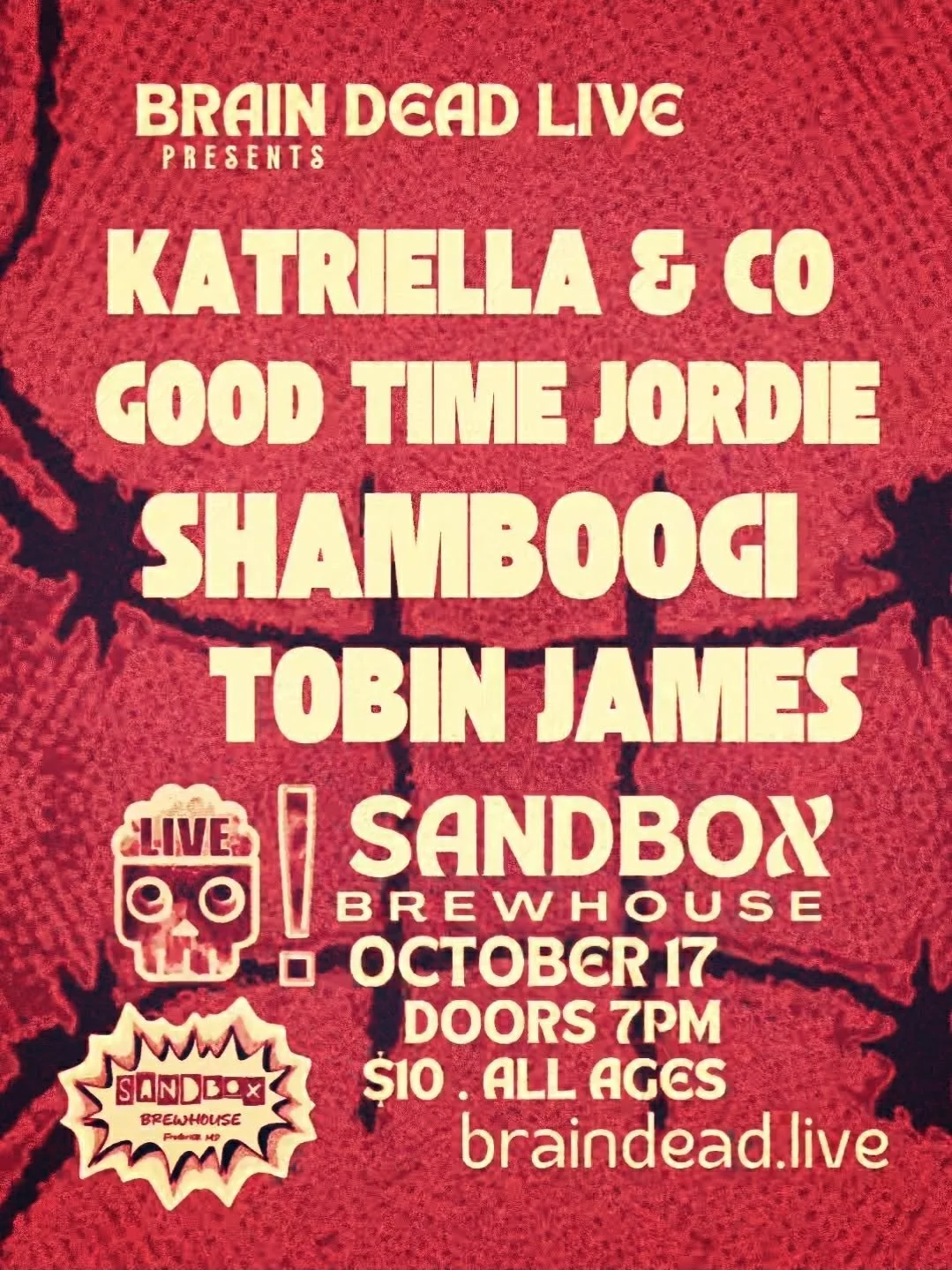 Katriella & Co, Good Time Jordie, Shamboogi, Tobin James