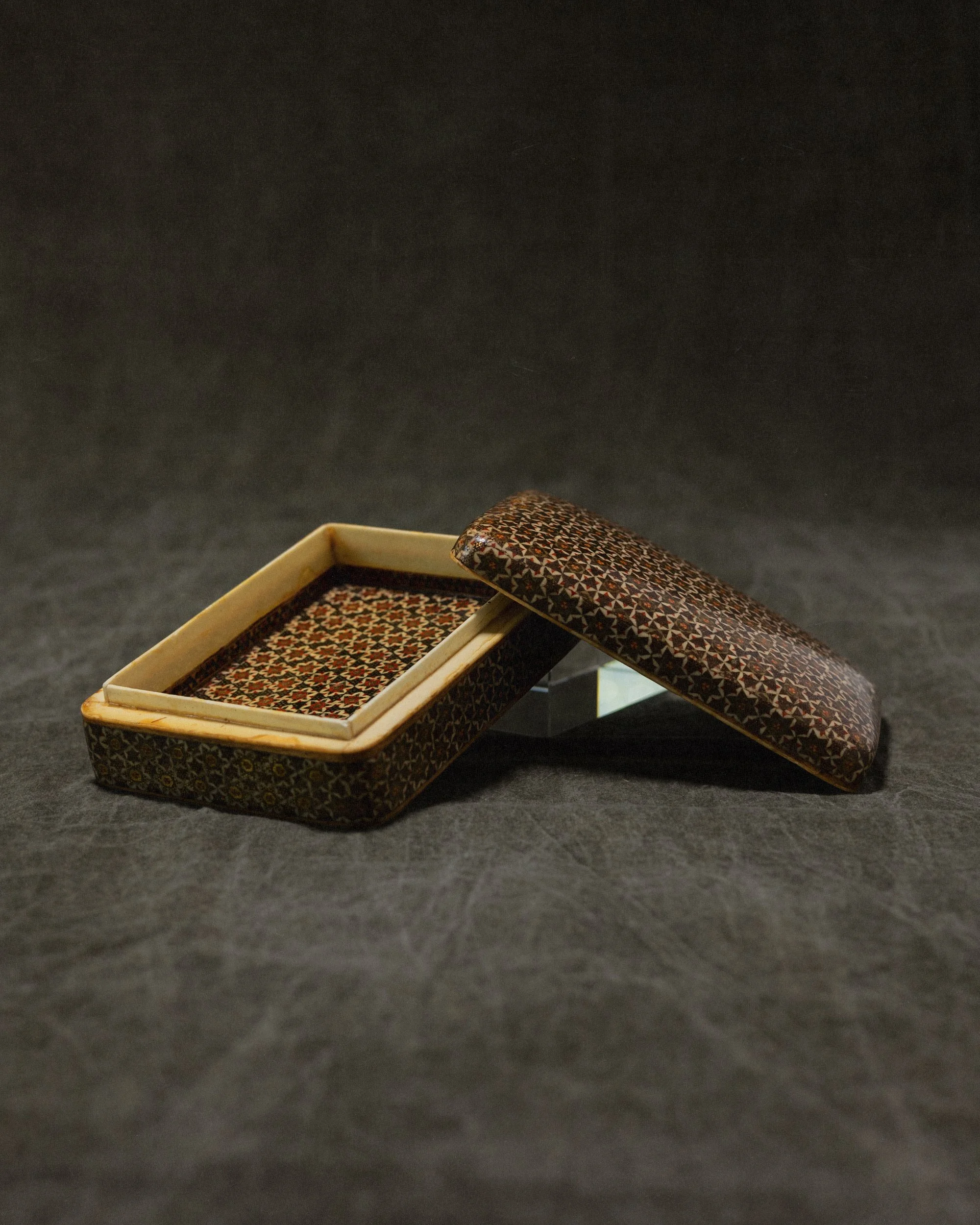 Persian Khatamkari Mosaic Box