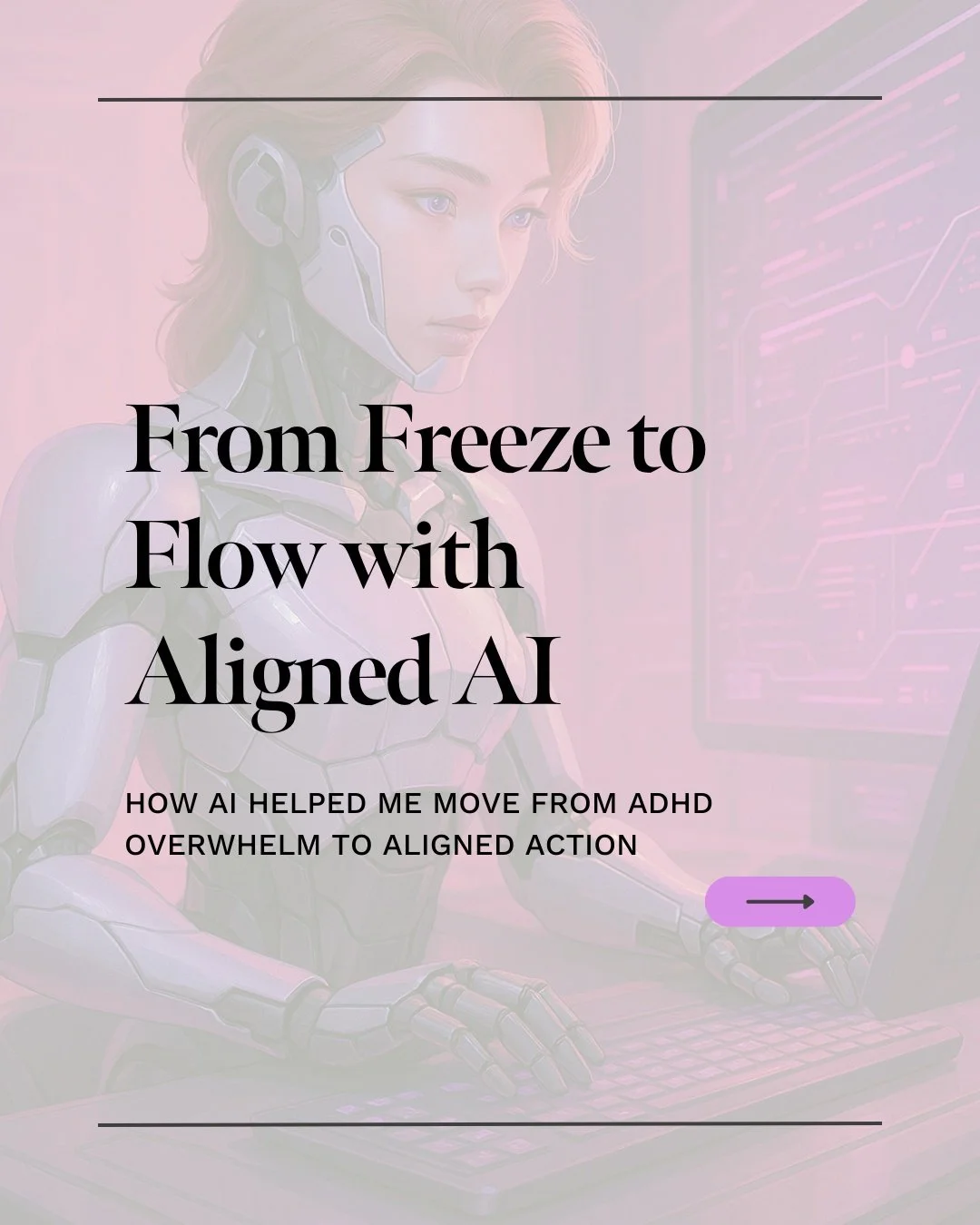 I used to live in a constant storm of overwhelm.
Scattered thoughts. Too many ideas. Zero clarity on what to actually do next.

That&rsquo;s the reality of ADHD for me&mdash;wanting to move forward but feeling frozen in place.

AI changed that.

Not 