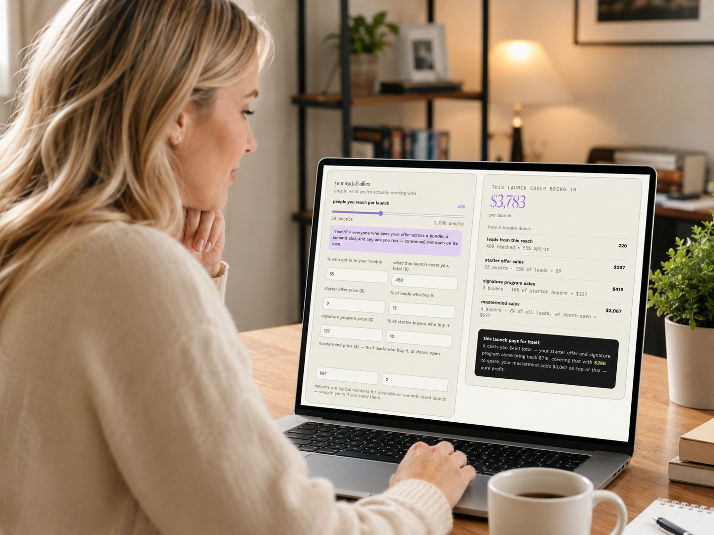 The Reach to Revenue Calculator