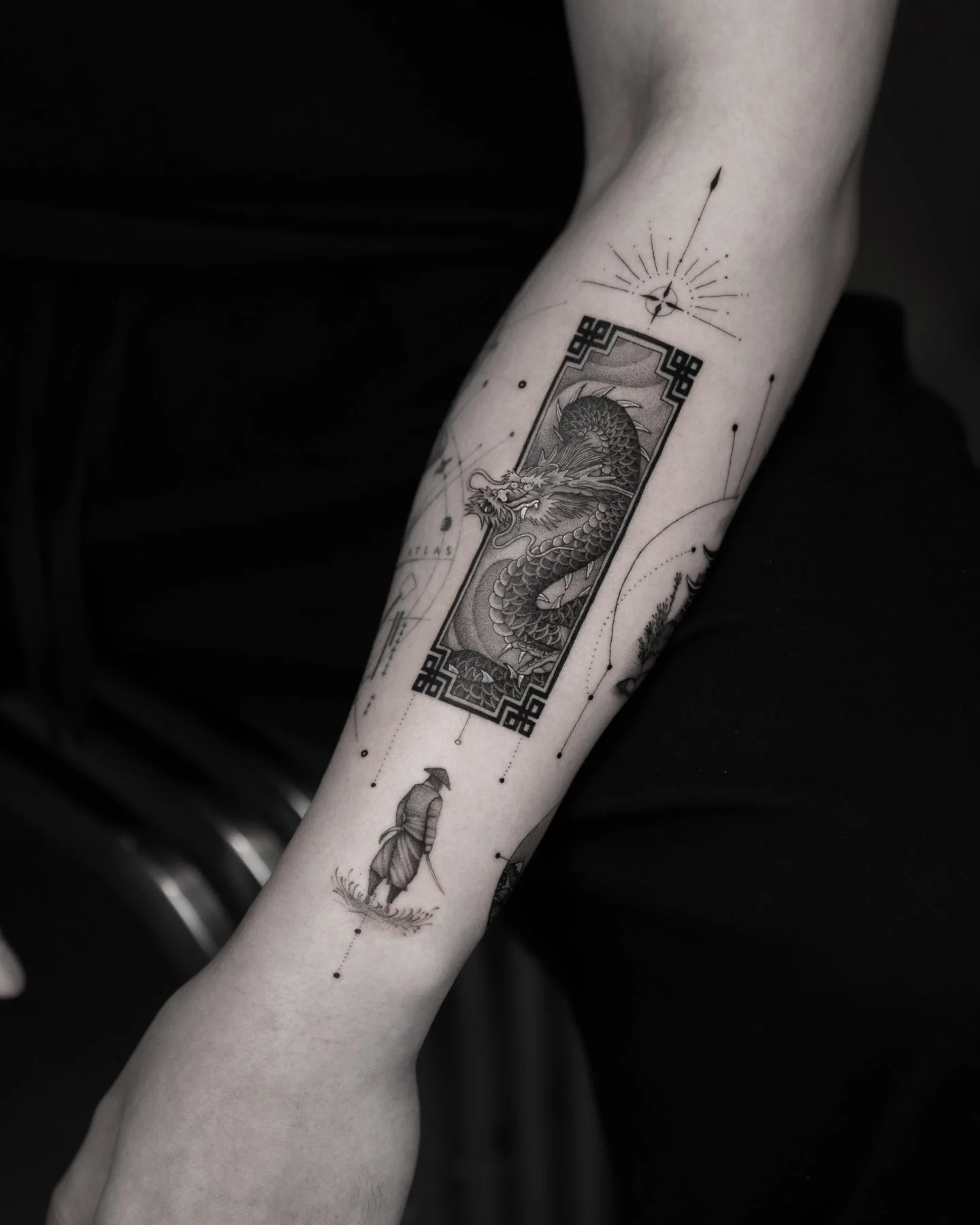 New from Fede

DM us your idea. We'll take it from there.

Artist: [ @fedetronconitattoo ]

Fine Studio | South Lake Union, Seattle. Illustrative and mythology pieces designed from scratch &mdash; dragons, serpents, ornamental work with depth. #seatt