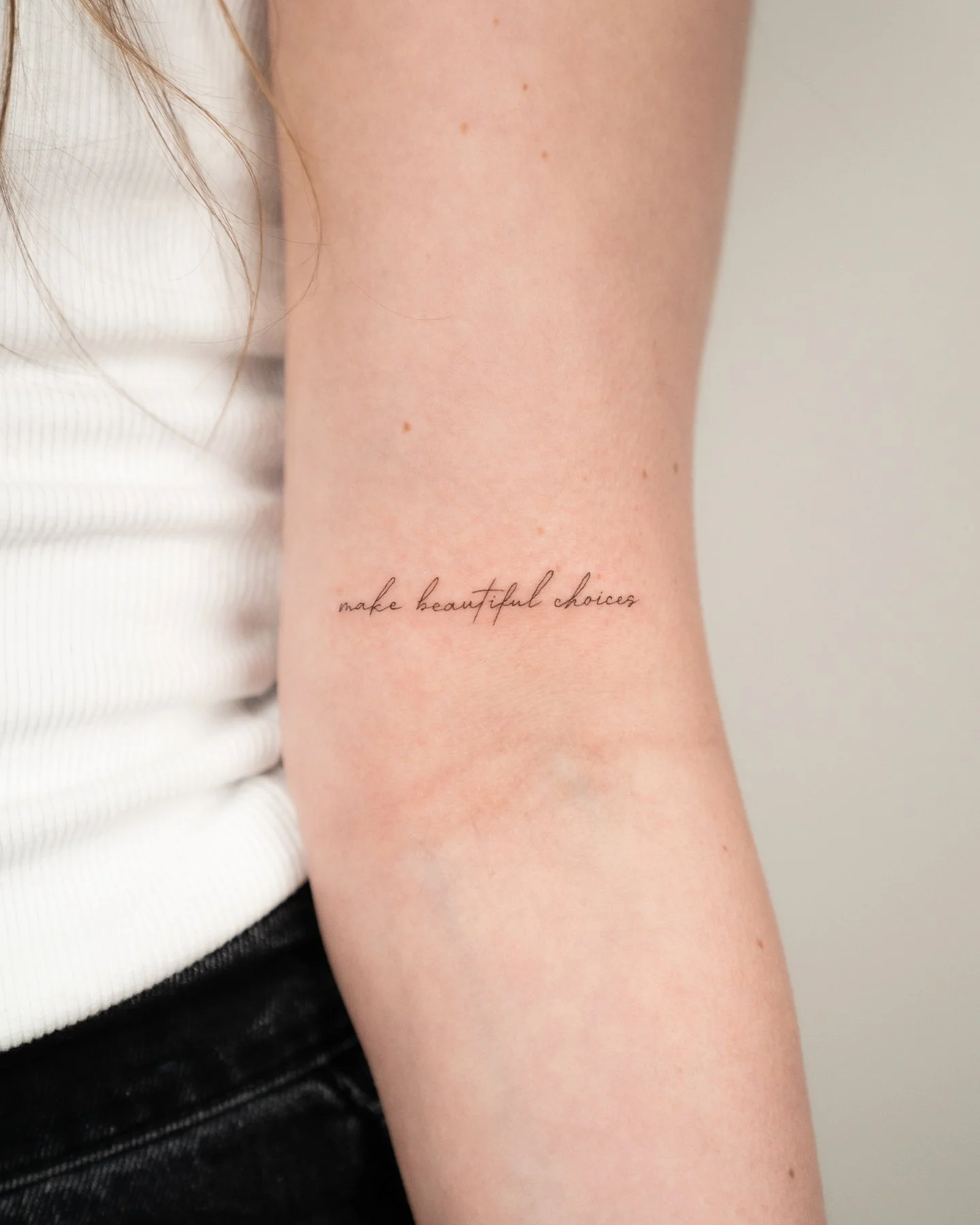 Make Beautiful Choices.

DM or email us for inquiries.

Artist: [ @franka_tattoo ]

Fine Studio | South Lake Union, Seattle. Fine line lettering and script tattoos, designed from scratch. #seattletattoo #letteringtattoo #scripttattoo #finelinetattoo 