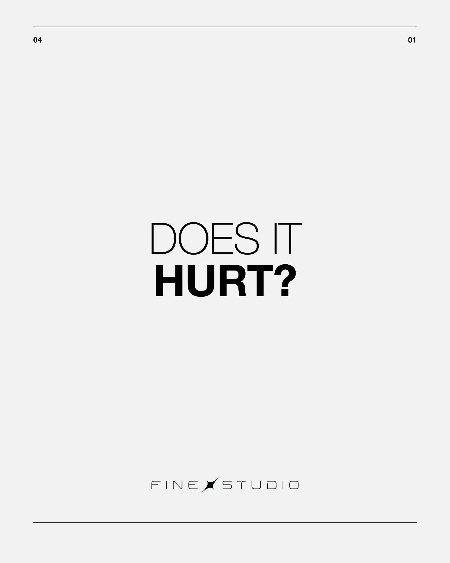 The honest answer to the thing everyone asks first.

Share this with a friend who's too scared to get one.

Fine Studio | South Lake Union, Seattle. Fine line and black and grey tattoos designed from scratch. DM us to book. #seattletattoo #tattootips